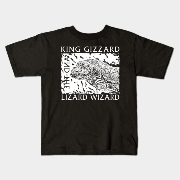 King Gizzard And The Lizard Wizard - Fanmade Kids T-Shirt by KokaLoca